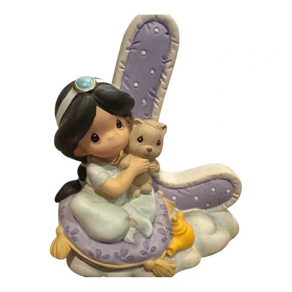 Disney Precious Moments Princess Jasmine Aladdin Letter L Figurine 2011 #114456 - Picture 7 of 7